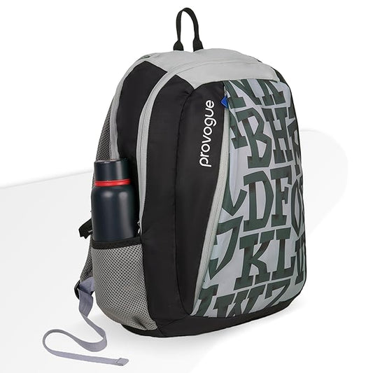 backpack with large compartments | College bag for girls, school bag for boys, travel bag with external bottle holder, laptop bag for men & women |25 Ltr